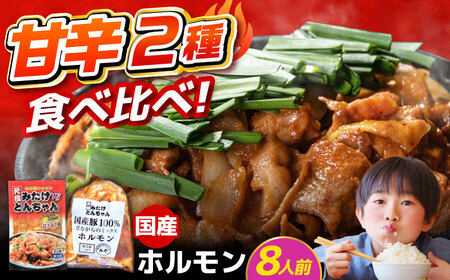 岐阜県(御嵩町)】＜年内発送＞「元祖みたけとんちゃん」 【甘辛セット