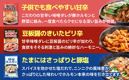 「元祖みたけとんちゃん」 3種セット（12人前）[AVAA057]ホルモン 食べ比べ