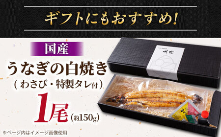 国産上うなぎの白焼き 1尾 [AVBH020]鰻白焼き