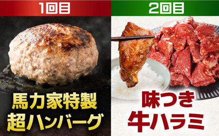 【6回定期便】馬力家セレクト 食卓ごちそう便 (お二人様向けコース) / ハンバーグ 牛タン 肉 詰め合わせ セット 飛騨牛 御嵩町 / 馬力家[AVBO072]