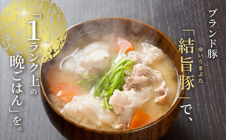 結旨豚 ローススライス 500g 切り落とし 500g 計1kg 冷凍真空パック | 肉 お肉 豚肉 国産 食べ比べ セット 白川郷 岐阜県 白川村 ブランド豚 人気 おすすめ ギフト 飛騨高山ミート 10000円 [MS014]