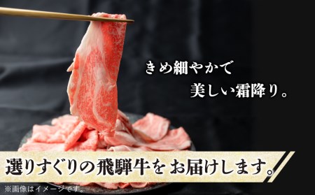 飛騨牛ローススライス 400g しゃぶしゃぶ すき焼き 和牛 牛肉 ギフト 熨斗対応可 20000円 [S069] 年内配送 年内お届け