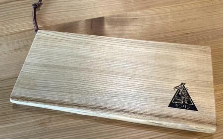 キャンピング カッティングボード 木製(クリ)まな板 アウトドア用品 キャンプ 料理 調理道具□