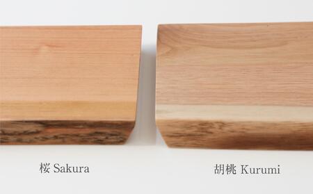 サービングボード 木製 レクタングル Sサイズ(サクラ)アウトドア用品 キャンプ 料理 調理道具□