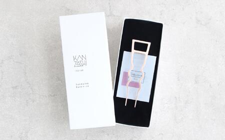 まるでジュエリー☆かんざし　Basic Square　ピンクゴールドメッキ