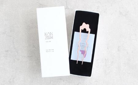 まるでジュエリー☆かんざし Basic Curvy ピンクゴールドメッキ