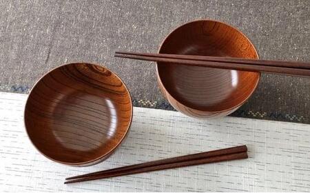 漆塗のお椀&お箸セット