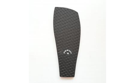 下駄 茶人 SA-05 スムース革/ブラック LLサイズ