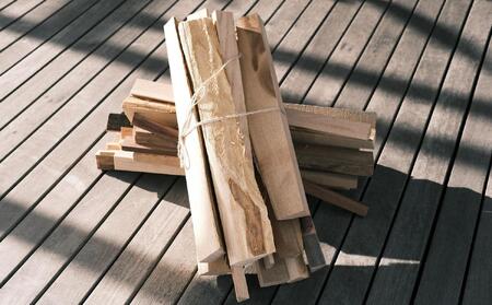 広葉樹の薪 アウトドア用品 キャンプ ストーブ□