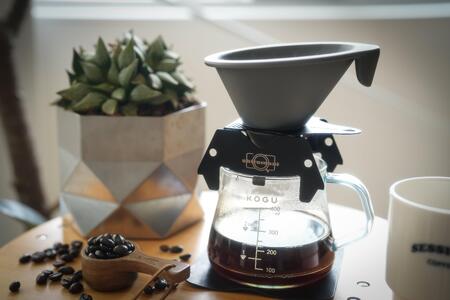 漆黒のポタリス《ドリップバッグスタンド マットブラック》◇