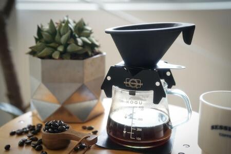 漆黒のポタリスプレート(コーヒードリッパーホルダー)◇