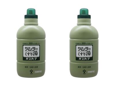 ツムラのくすり湯 バスハーブ 650ml×2本◆