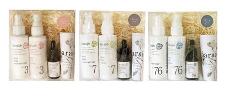 【baraio】バライオ ローズスキンケア化粧品セット No.3（化粧水　美容液　乳液）□
