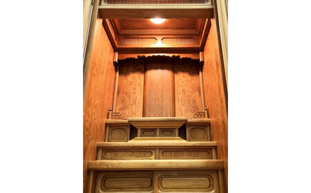 屋久杉仏壇 46-16 モダン LED付き