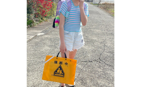 横断バッグ ラージエクストラ＜オレンジ＞◆