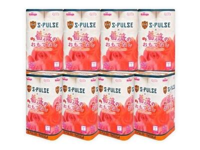 寄付が清水エスパルスを応援!! 薔薇のおもてなしトイレットペーパー ダブル 計192ロール トイレット