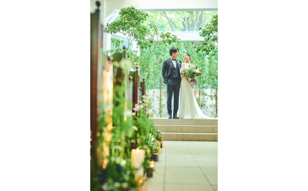 森の中の「フォト婚式」