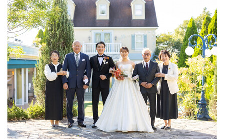 森の中の「フォト婚式」