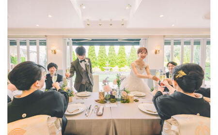 森の中の「フォト婚式」