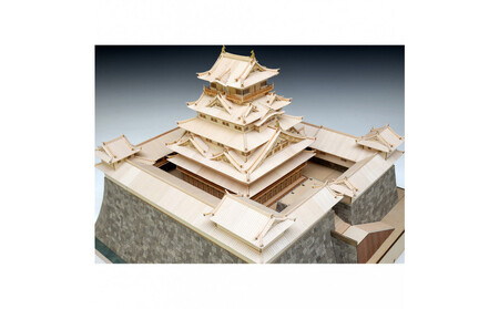 ウッディジョー　1/150　駿府城　木製模型キット