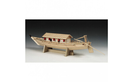 ウッディジョー　1/24　屋形船　木製模型キット