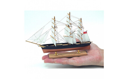 ウッディジョー　ミニ帆船　No.1　カティサーク　木製模型キット