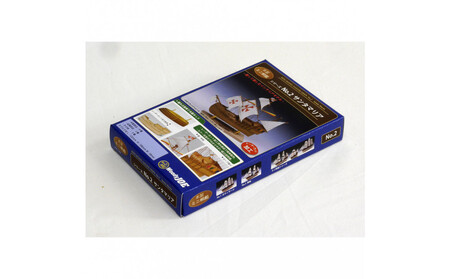 ウッディジョー　ミニ帆船　No.２　サンタマリア　木製模型キット