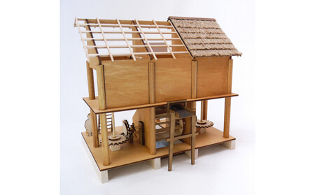 ウッディジョー  水磨様（すいまよう）　木製模型キット