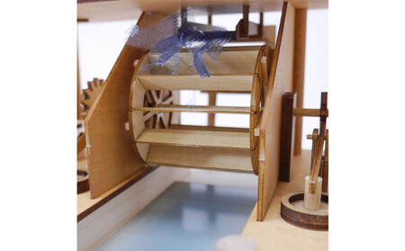 ウッディジョー  水磨様（すいまよう）　木製模型キット