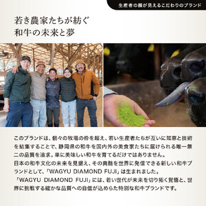 WAGYU DIAMOND FUJI ロース スライス 300g【配送不可：離島】