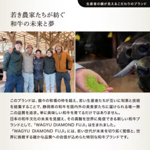 龍馬1865＋WAGYU DIAMOND FUJI（部位5種 食べ比べセット）【配送不可：沖縄県・離島】