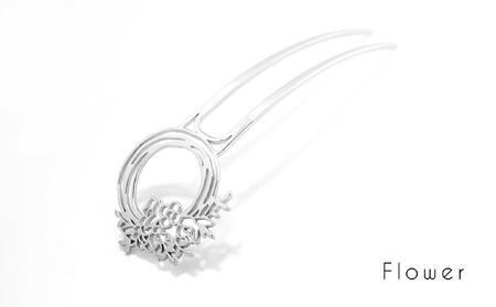 まるでジュエリー☆かんざし　リース　Flower