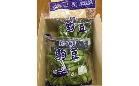 年中新鮮!フジエス枝豆『駒豆』2袋セット【配送不可:北海道・沖縄・離島】★★