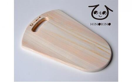 ひのきの 先が細いまな板■