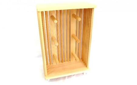 トイレットペーパーストッカー6巻　刑務所作業製品　静岡刑務所製作■