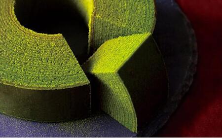 深濃抹茶バウムクーヘン 1ホール【配送不可：離島】◇