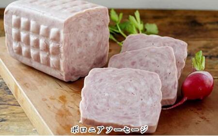 手作りハム 2本セット 合計2kg(ボロニアソーセージ・プレスハム×各1kg)【配送不可:離島】■