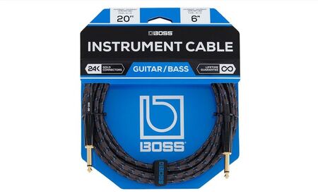 【BOSS純正】楽器ケーブル 6m/BIC-20【配送不可：離島】 