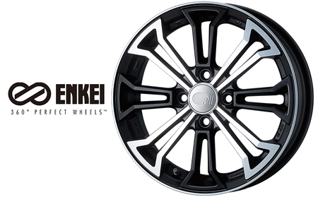 ENKEIアルミホイール“all eight”Black【配送不可：離島】 雑貨 日用品