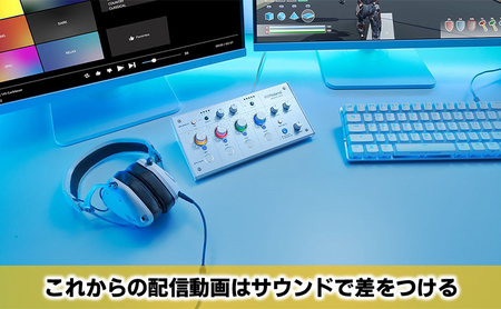 【Roland】本格ゲーミングミキサー/BRIDGECAST(アイスホワイト)【配送不可：離島】 雑貨 日用品 