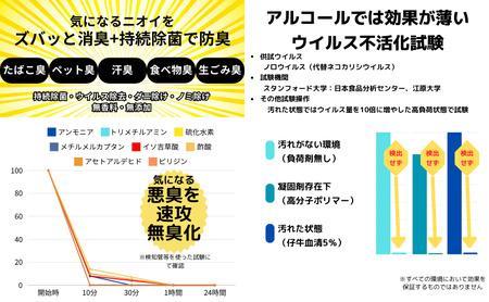 抗菌消臭剤 SS-P3EXせいけつさんスプレー 250ml+詰替え1Lセット ノンアルコール 除菌 消臭 防ダニ 防ノミ 防カビスプレー 静岡 浜松市