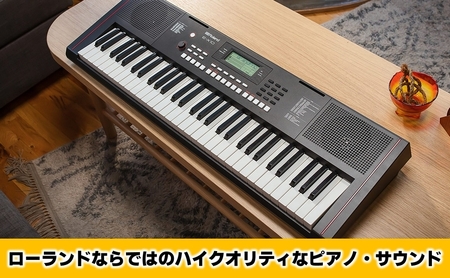 【12月上旬お届け】【Roland】61鍵ポータブルキーボード/E-X10【配送不可:離島】 キーボード 楽器 簡単 初心者 ポータブル 高品質 ローランド 浜松市