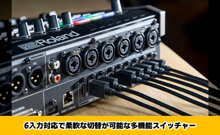 【Roland Pro A/V】ダイレクトストリーミングAVミキサー/VR-6HD【配送不可：離島】 ミキサー 配信 オールインワン コンパクト 高品質 ローランド 浜松市