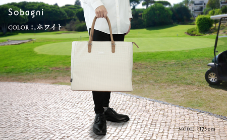 Sobagni ボストンバッグ -PRATO- ゴルフ カバン バッグ ブラック