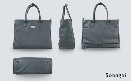 Sobagni ボストンバッグ -PRATO- ゴルフ カバン バッグ グレー