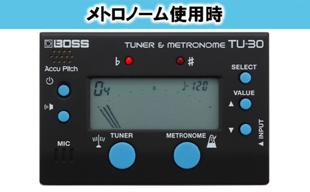 【BOSS】TU-30/チューナー&メトロノーム【配送不可:離島】 雑貨 日用品 オーディオ機器