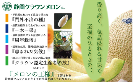 クラウンメロン　極み×1玉　桐箱【3ヶ月定期便】【配送不可：離島】 果物類 メロン青肉 