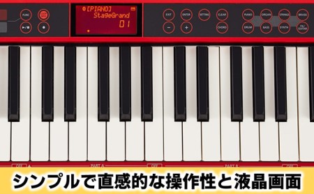 Roland】61鍵盤エントリーキーボード/GO:KEYS【配送不可：離島