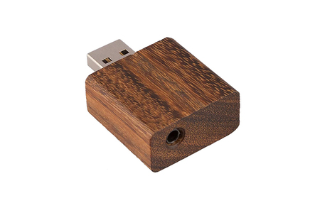 ブルートゥース・レシーバー (ウォールナット) 雑貨 日用品 オーディオ機器