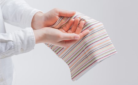 【遠州綿紬】 やわらかスリッパ2足&はんかち2枚セット 日用品